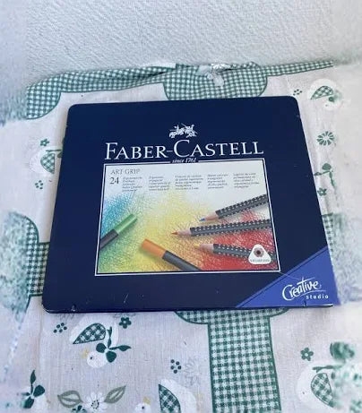 Boite 24 crayons Faber-Castell Colour Grip — Occasion